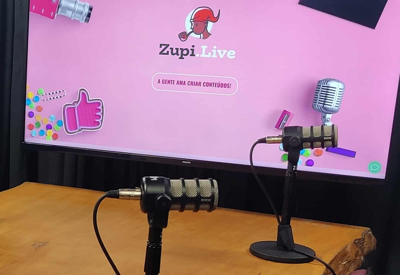 estúdio podcast Zupi Live Vila Mariana São Paulo