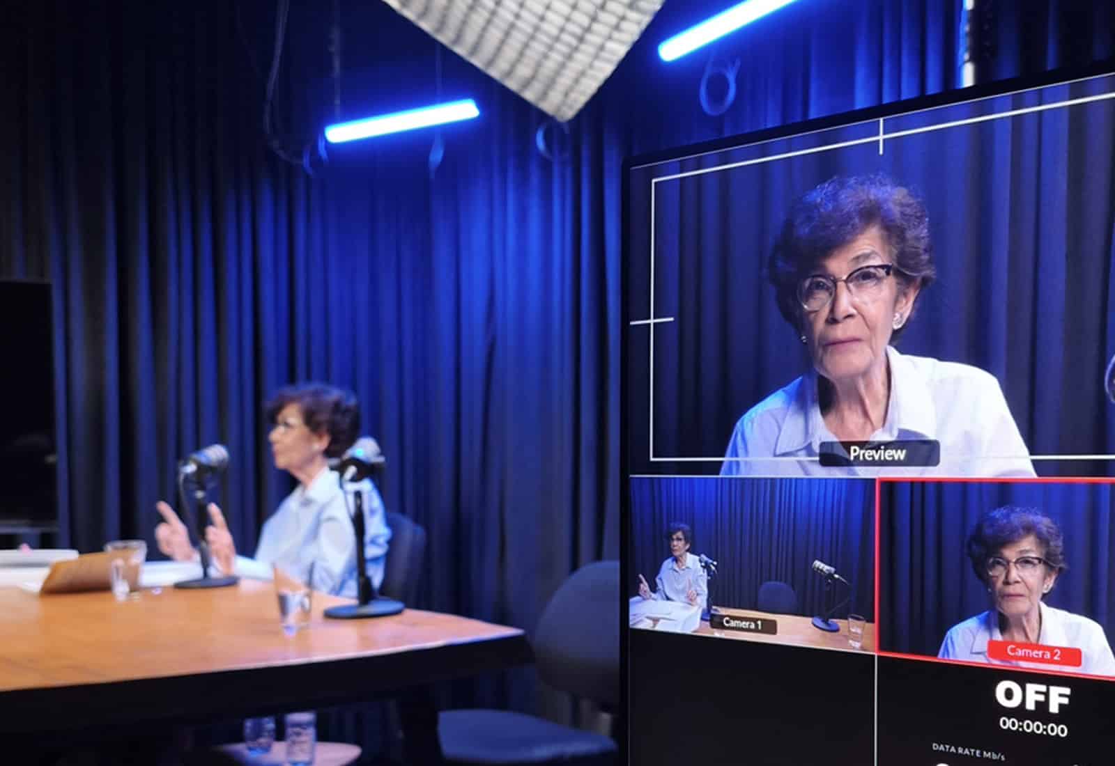 estúdio videocast Zupi Live - Streaming de cursos
