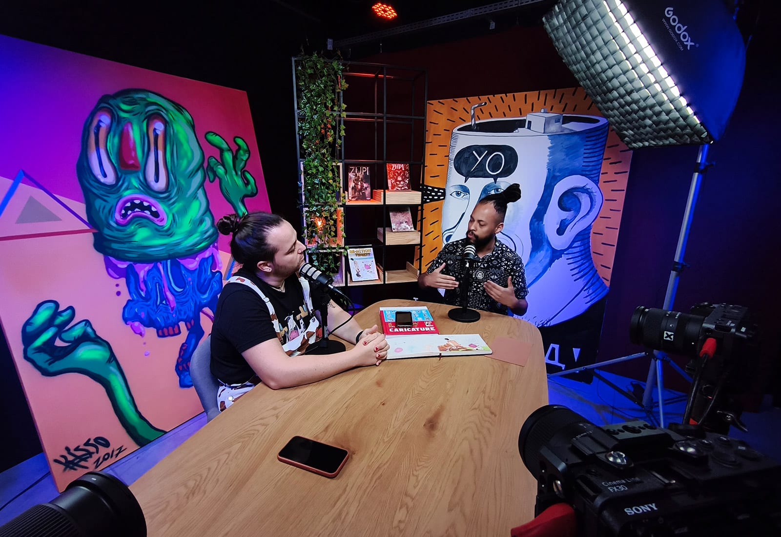 Estúdio multiuso Zupi Live - videocast Pixel Show