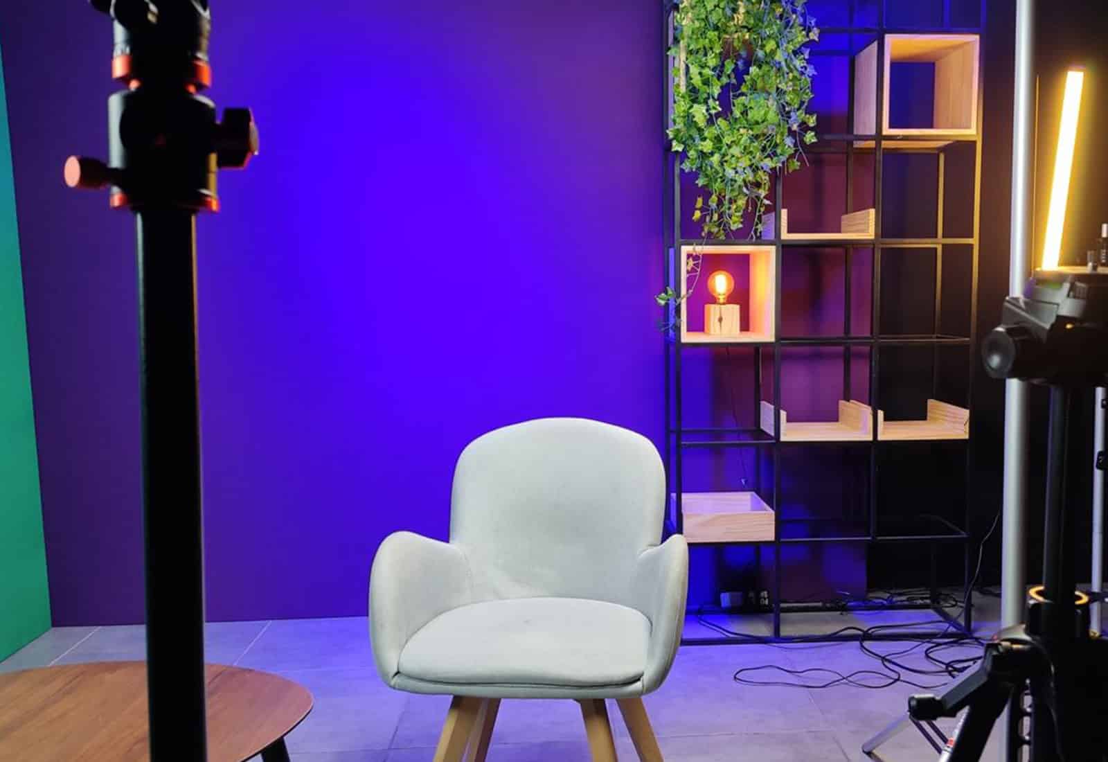 Estúdio de filmagem completo - Zupi Live - locação, gravação e produção