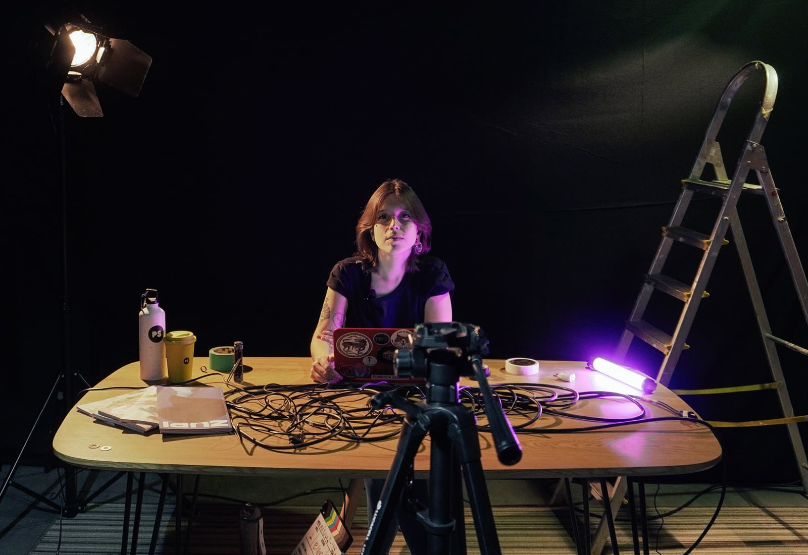 estúdio multiuso Zupi Live - treinamento de iluminação para teatro e estúdios
